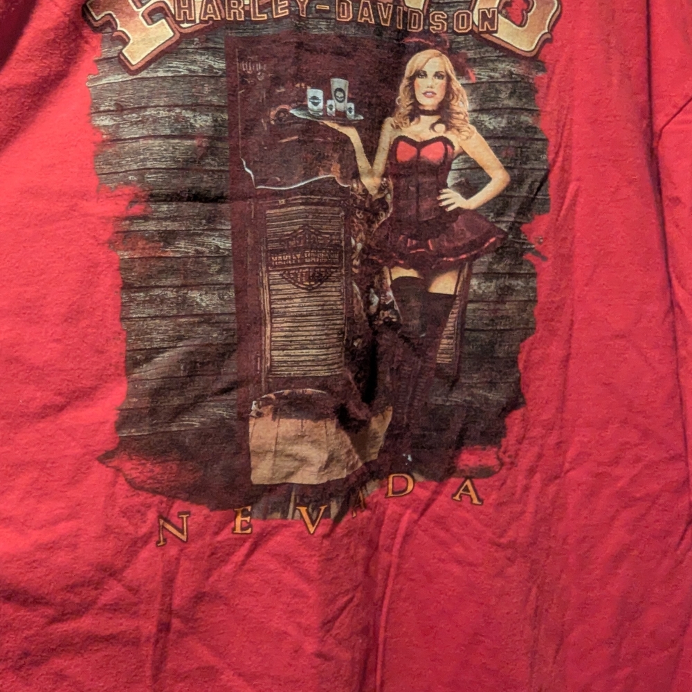 Red Harley Davidson Tshirt - Picture 4 of 9